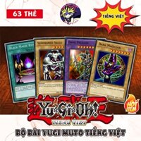 [ Bài In Yugioh ] Bộ Bài Yugi Muto Tiếng Việt.