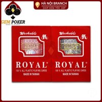 🃏 BÀI TÂY NHỰA ROYAL ĐÀI LOAN CAO CẤP 🃏
