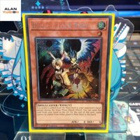 [ Bài Yugioh Chính Hãng ] Droll & Lock Bird - RA02-EN006 - Secret Rare 1st Edition