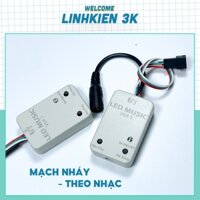 ( BẢN 2024 CODE 100 LED ) Mạch điều khiển ĐÈN LED nháy theo nhạc 1903 FullColor [ Đã nạp Full hiệu ứng ]