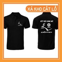 [ BÁN CHẠY ]Áo Exciter club - áo phông bikers cực HOT khuyến mại khủng giá rẻ dẹp