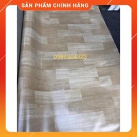 [ Bán Chạy ] Trải sàn simili nhựa vân gỗ mắt sau đế lưới chống trơn trượt bám sát nền PVC