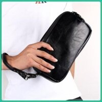 [ bán lấy tương tác ] Túi Cầm Tay Clutch Nam Da PU Cao Cấp