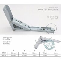🔥🌟 BẢN LỀ GẤP TREO TƯỜNG ĐÀI LOAN (40cm)