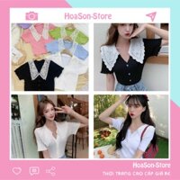 🍓🍓 [BÁN LỖ LẤY ĐÁNH GIÁ] -Áo Croptop Đẹp Cổ Thuyền Tôn Dáng Cực Xinh -  CT36 🍓🍓