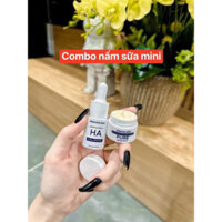 [ BẢN MINI ] COMBO KEM NẤM SỮA VÀ SERUM HA PRINCESS