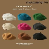 · · Bán n ng g n 🏻 y · Mũ trẻ em Bé gái Beret Phiên bản Hàn Quốc Mũ len phù hợp cho bé Mũ nồi mùa thu đông Retro Họa sĩ Mũ hợp thời trang