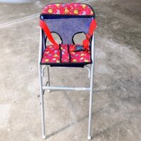 ( Bản nâng cấp SẮT SƠN KHÔNG VÒNG ) Ghế ngồi xe tay ga cho bé (có dây đai) ghế ga xếp sắt sơn tĩnh điện cho bé Lớn 2-6t