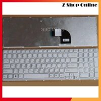 🎁 Bàn Phím Laptop SONY VAIO E15 SVE1511C5E SVE1511D1E SVE1511D4E SVE151 - TRẮNG