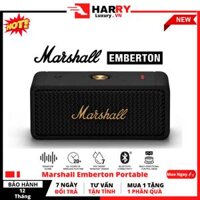 { Bản Quốc Tế } Loa Bluetooth Marshall Emberton Cao Cấp - Hàng Chính Hãng IPX7 Di Dộng Bluetooth 5.0 | Công Suất 20W Class DÂm Thanh True Stereophonic Với 2 Củ Loa Toàn Dải 2 Inch Dynamic Kết Hợp 2 Passive Radiator .....