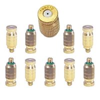 ( BÁN SỈ) Sét 10 Béc phun sương đồng làm mát quán cafe - sân vườn - ngoài trời, tưới cây, phun sương