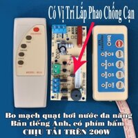 ( Bản Tiếng Anh) Bo Mạch Quạt Hơi Nước Đa Năng - Bo Mạch Quạt Điều Hòa Đa Năng