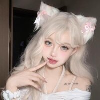 ♥ Băng đô tai mèo hồng có nơ, phụ kiện tóc cosplay nữ, kẹp tóc tai thú nhồi bông, phụ kiện tóc cho người giúp việc