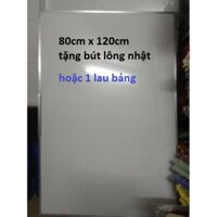 ☢ bảng mica viết bút lông 80 x 120 + wb30 xanh