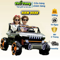 [ BÁNH CAO SU ] Xe ô tô điện trẻ em ABM 8688 , Xe ô tô địa hình cỡ lớn, xe oto điện trẻ em