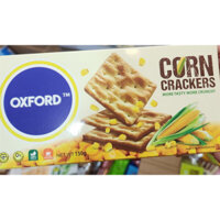 -Bánh Cracker bắp Oxford hộp 150g được làm từ những nguyên liệu cao cấp.