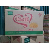 . Bánh Cracker Khoai Tây Omeli - Thùng 8 Hộp (288g/Hộp) - Hàng Chính Hãng