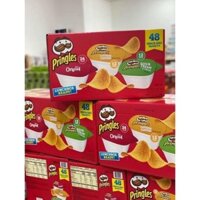 💦 Bánh khoai tây Pringles của Mỹ, 1 thùng 48 hộp nhỏ mix 03 vị ăn ngon cực ạ.  ❤