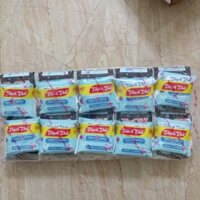 [ Bao bì mới com bo 10 gói ] Băng vệ sinh thạch thảo lisa có cánh 60m ngày 20m ban đêm
