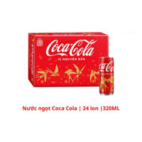 [  Bao bì Tết] - 1 Thùng Cocacola 24lon*330ml