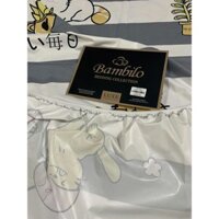 . Bao Đẹp. Ga chống thấm cotton 2 in 1 Bambiloo cao cấp Hàng Chuẩn .