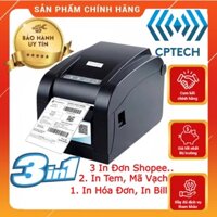 [ Bao giá shopee - BH 12 Tháng ] Máy in Xprinter XP 350B in đơn hàng GHTK, in tem nhãn và phiếu giao hàng các sàn TMĐT