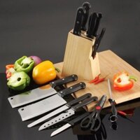 [ BẢO HÀNH 12 THÁNG ]  bộ dao kéo làm bếp - hàng Việt Nam chất lượng cao