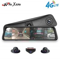 [ BẢO HÀNH 12 THÁNG] Camera hành trình gương ô tô cao cấp K960 - 4G, Wifi, phần mềm navitel