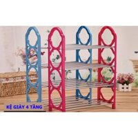 [ Bảo hành 12 tháng ] kệ để giày dép 4 tầng cao cấp