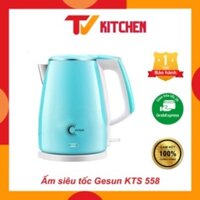 [ BẢO HÀNH 24 THÁNG ] Ấm siêu tốc Gesun Kts-558 1L8 Thương hiệu Đức cách nhiệt chống giật Bộ cảm biến nhiệt độ hiện đại