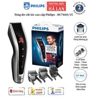 [ BẢO HÀNH 24 THÁNG] Tông đơ cắt tóc cao cấp Philips HC7460 Series 7000 Tích hợp 3 cữ lược