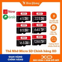 { BẢO HÀNH 5 NĂM } Thẻ Nhớ Micro SD 16 Gb / 32 Gb / 64 Gb 8 gb 4gb Class 10 U1 Chính Hãng XO cho điện thoại Samsung Oppo