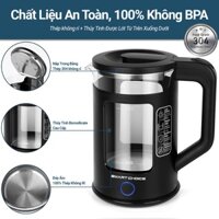 [ Bảo hành chính hãng 12 tháng ] Ấm đun siêu tốc Smart Choice 1,7L SCG-K001