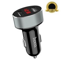 ( BẢO HÀNH) TẨU SẠC OTO HOCO Z26 SẠC NHANH Ô TÔ - CÓ HIỂN THỊ DUNG LƯỢNG ĐIỆN - TẨU SẠC XE MÁY