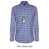 ( Bão Sale ) Áo sơ mi dài tay caro Bamboo Slim Fit Vĩnh Tiến - LK3-G072  NEW ⁶ ' $ ' ᵛ