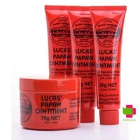 ( Bb221 ) Kem đu đủ đa năng bôi ngoài da Lucas Papaw Ointment, Úc (25g/75g) giúp mờ sẹo, chàm, nẻ cho mọi lứa tuổi ( Lin