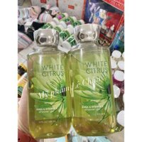 ( BBW mới) Sữa tắm Bath & Body Works White Citrus 295ml