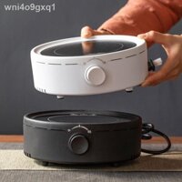 ◑ ♗ Bếp gốm điện mini máy pha trà nhỏ nồi thủy tinh đun nước sôi cho từ nấu sóng gia dụng tắt tiếng