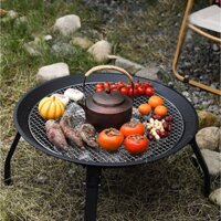 🎉 Bếp Lò Nướng Than Hoa BBQ Có thể xếp gọn Charcoal Brazier USA Full Option 🎉 🎉🎉