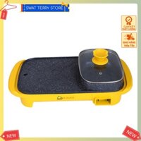 🏡 Bếp nướng điện G.DUCK 2in1, Nồi Suki Shabu, Nồi nướng BBQ Electric Shabu