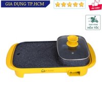 🆕 Bếp nướng điện G.DUCK 2in1, Nồi Suki Shabu, Nồi nướng BBQ Electric Shabu