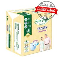 [ BEST SELLER ] Tã Quần Người Lớn Sunmate Mềm Mại M9/L8 và Khô Thoáng M8/L7 S030