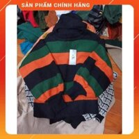 ( BH 1 đổi 1 )  Áo len kẻ ngang mẫu random trên live  :;