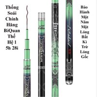 ( BH 1 Năm ) Cần câu Tay Thống Soái Thế Hệ 1 Độ Cứng 5h - 28i ( Kèm Đọt Phụ Và Trục 3260 )