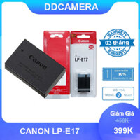 [ BH 3 tháng 1 đổi 1] Pin sạc Canon LP-E17 - Canon EOS Rebel T6i and T6s DSLRs, 750D, 760D, 800D.