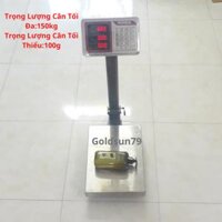 [ BH18T ] Cân điện tử tính tiền cân bàn NINDA -AD6-150kg dùng cho cân hàng hóa  được làm bằng thép không gỉ