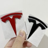 ❥ ❈ Biểu tượng thân xe Huy hiệu bên Fender Miếng dán kim loại cho nhãn dán Tesla Model S Model Y X 3 P100D P85D 200 logo
