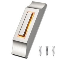 ⭐ BIG DISCOUNTS⭐1 Nút chuông cửa có đèn LED có dây Chuông cửa gắn tường hạng nặng mạnh mẽ【ECHO-VN】