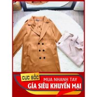 [ Big Sale ] Áo dạ dáng dài thời trang format