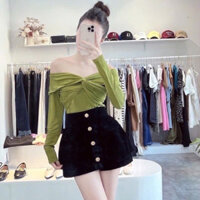 ( Big Size )Quần Short Nữ Dáng Váy Nhung Mịn Hàng Mới Siêu Hot